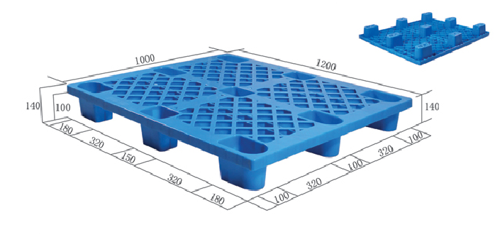塑料托盤在物流、化工處理、出口行業的應用